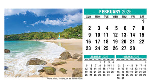 Sun, Sand & Surf 2025 Promotional Desk Calendar