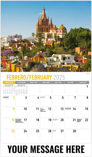 Galleria Scenes of Mexico (ENG/Sp) - 2025 Promotional Calendar